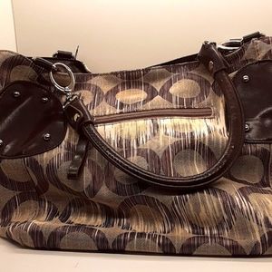 Brown/espresso women's handbag